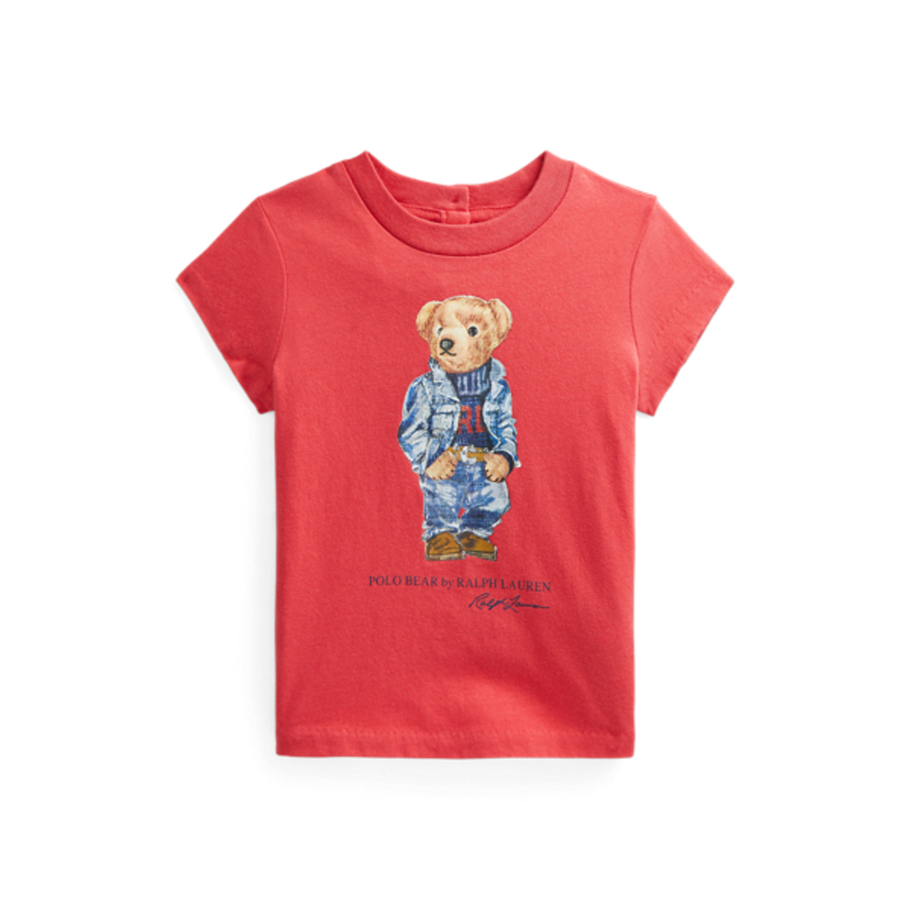Polo Bear Cotton Jersey Tee